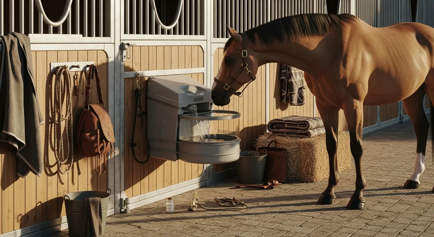 Bebedouro automatico para cavalos: Como escolher o modelo ideal para mais praticidade e higiene